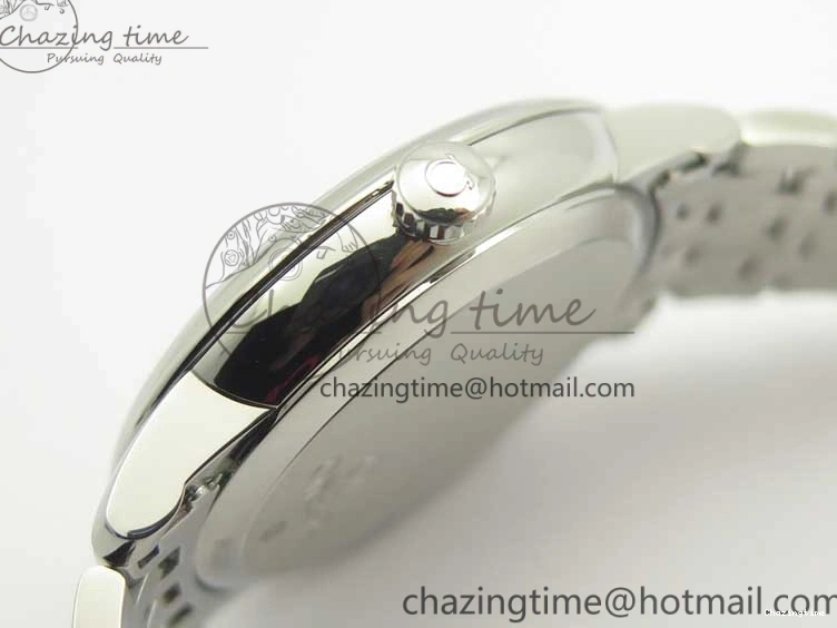 0402 De Ville SS RXW 1:1 Best Edition Black Dial on SS Bracelet A2892 (Free Leather Strap) Sporty 8017